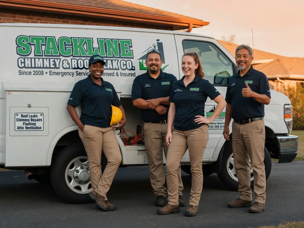 Chimney flashing repair company in Millcreek, IL